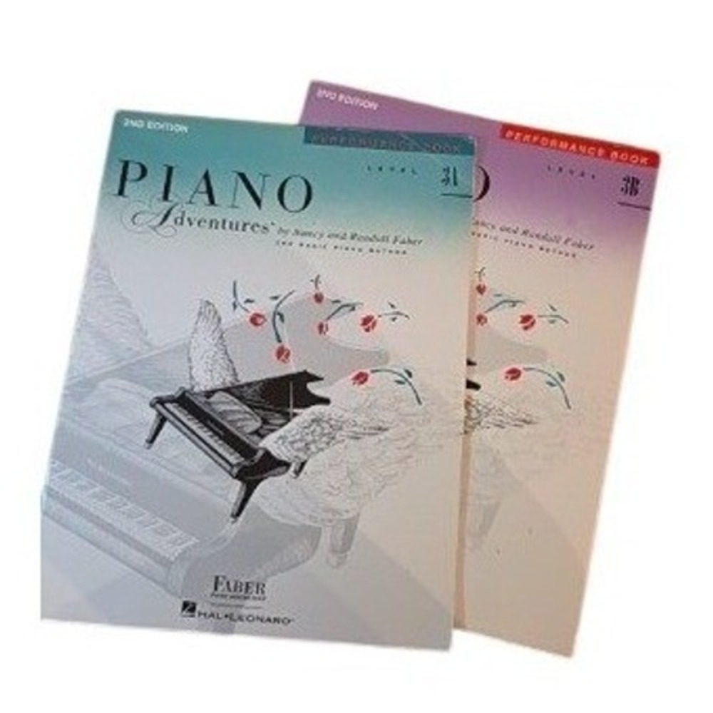Faber Piano Adventures Level 3A and 3B Performance Books 2nd Edition